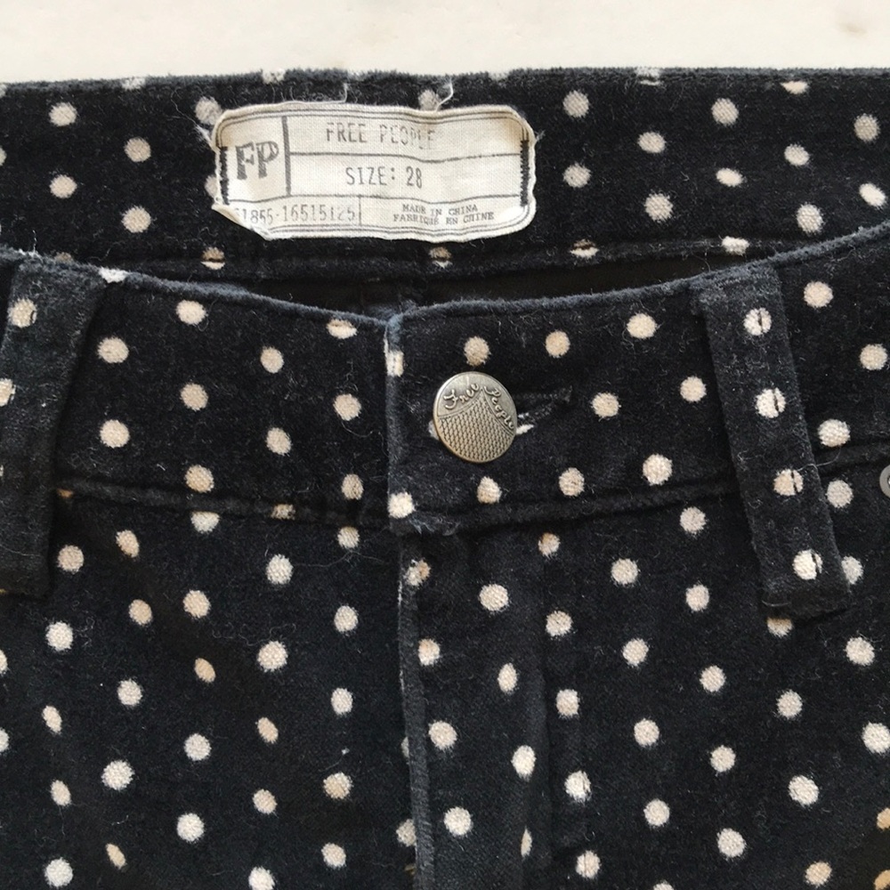 Free People velvet pants - Picture 4 of 5